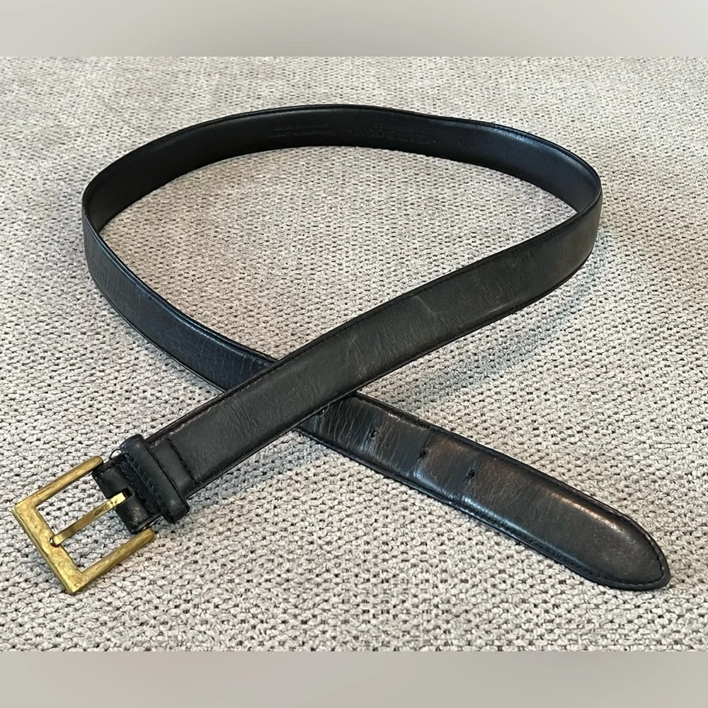 Vintage‎ Club Room Leather Belt 38